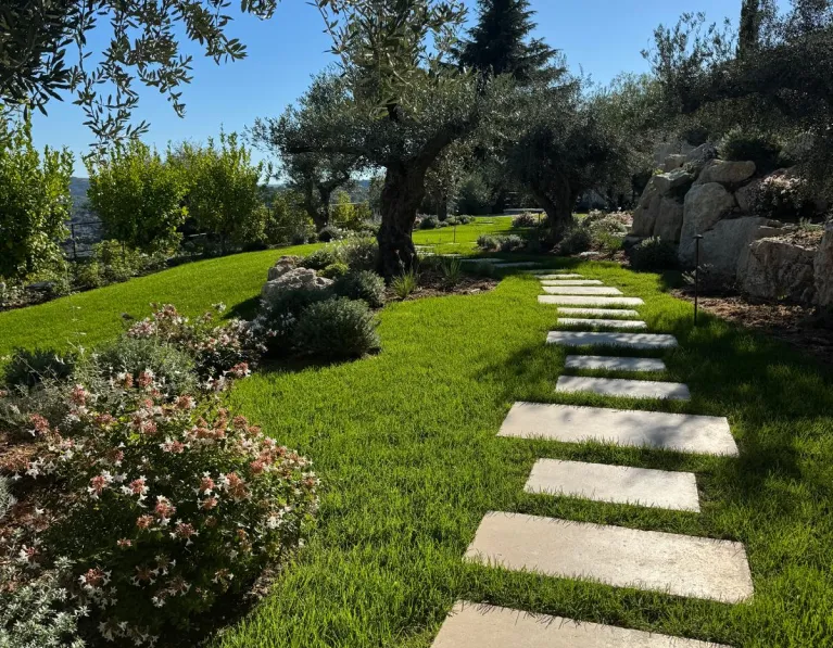 Création de jardin de villa de prestige sur Cannes et Mougins, 06